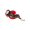 Kinky Diva Combinaison Transparente Seductive Noir